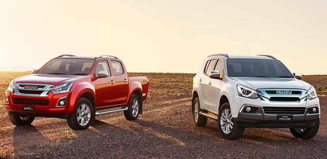 Isuzu UTE MU-X and D-MAX